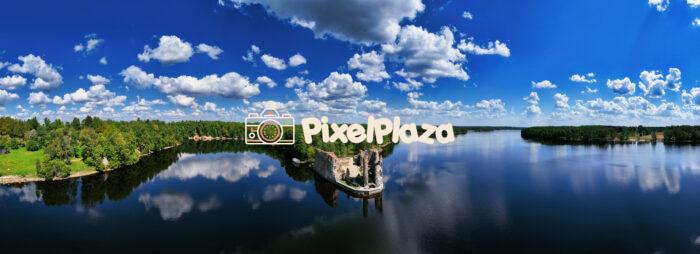 Koknese Bishop Castle: Timeless Majesty of Latvia Panoramic View - Drone Photo Koknese Bishop Castle: Timeless Majesty of Latvia Panoramic View - Drone Photo