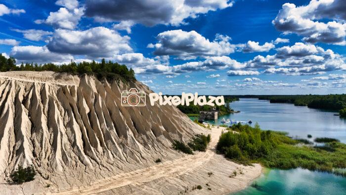 Rummu Quarry: Estonia's Submerged Time Capsule - Drone Photo Rummu Quarry: Estonia's Submerged Time Capsule - Drone Photo