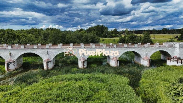 Konuvere’s Historic Stone Bridge in Lush Greenery