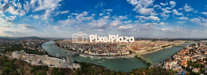 Golden Summer Panorama of Budapest and the Danube River