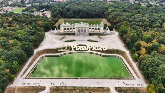 Summer Serenity at Schönbrunn Palace Garden in Vienna, Austria Summer Serenity at Schönbrunn Palace Garden in Vienna, Austria