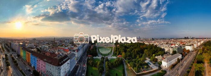Sunset Panorama Over Vienna, Austria