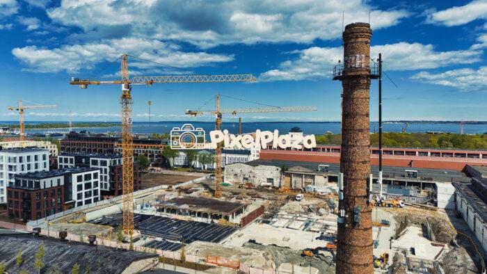 Modern Construction and Industrial Heritage in Volta Quarter, Tallinn, Estonia