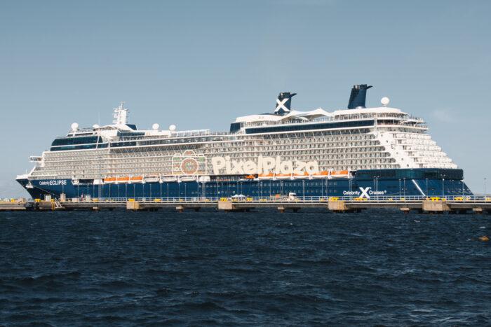 Celebrity Eclipse Cruise Ship Docked at Port Celebrity Eclipse Cruise Ship Docked at Port