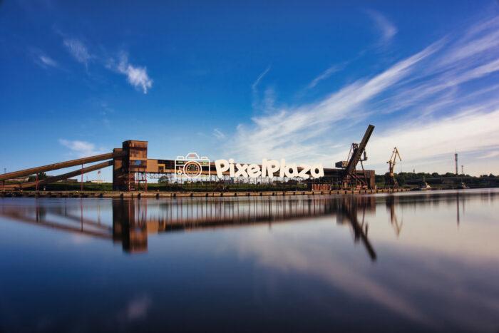 Industrial Port Infrastructure at Ventspils, Latvia - Reflections on the Baltic Sea