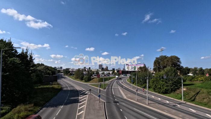 Laagna Road Traffic Flow, Tallinn - Summer Timelapse Estonia