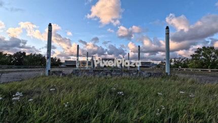 Summer Timelapse of Tallinn City Hall (Linnahall), Estonia - Urban Landmark