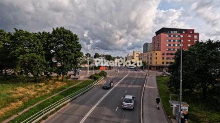 Summer Timelapse of Traffic and City Life on Nõmme Bridge, Tallinn