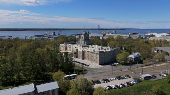 Aerial View of Estonian Maritime Academy of Tallinn