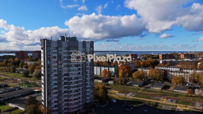 Autumn Aerial View of Pelguranna, Tallinn - 4K Drone Video