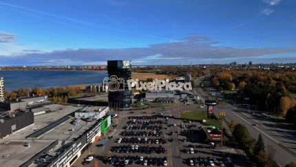 Autumn Aerial View of Rocca al Mare, Tallinn - 4K Drone Video
