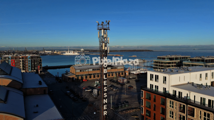 Crisp Morning Aerial Over Noblessneri – Tallinn 4K Drone Video