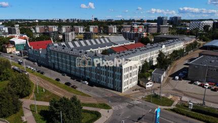 Drone View of Veerenni District, Tallinn, Estonia - Modern Urban Architecture