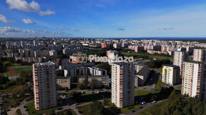 Tallinn Urban Residential District - 4K Drone Video