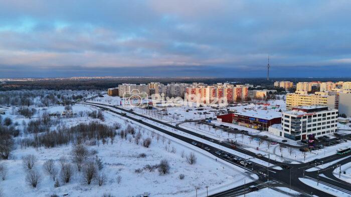 Winter Aerial View of Lasnamäe District, Tallinn